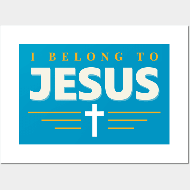 I Belong To Jesus Wall Art by TheChristianStore